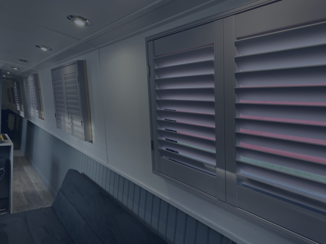 Bespoke plantation shutters in a Warrington home